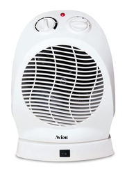 Avion Fan Heater with 4 Heat Settings, AFH458, White