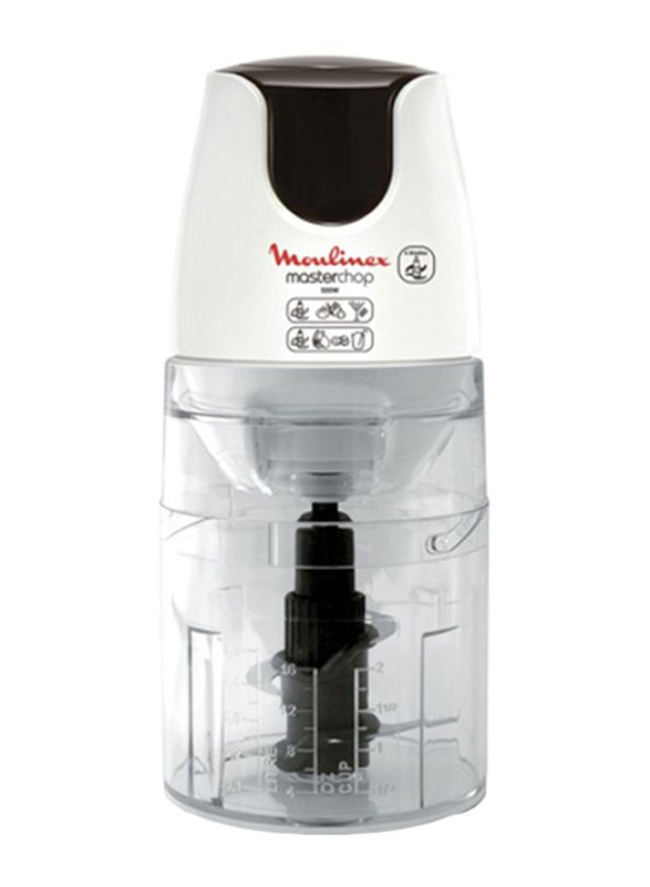 

Moulinex 4B Lades Chopper, 500W, DJ450B27, White/Black/Clear