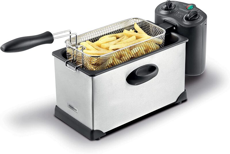 

Kenwood 3L Deep Fryer, 2000W, Dfm50, Silver/Black