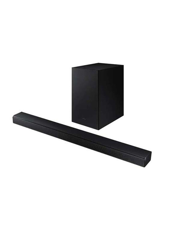 Samsung 2.1ch Soundbar System with Wireless Subwoofer, HW-A550/ZN, Black