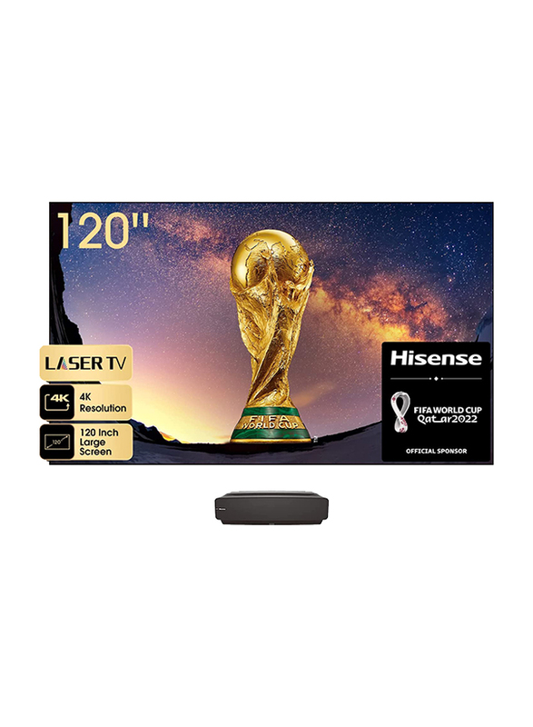 

Hisense 120-Inch 4K LED Smart Laser TV, 120L5, Black