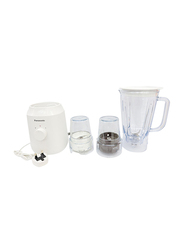 Panasonic 4-Piece Blender Set, 400W, MX-EX1021, White/Clear