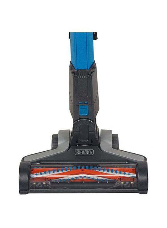 Black+Decker 4-In-1 Cordless Upright Stick Vacuum Cleaner, 0.75L, BHFEV362D-GB, Blue/Grey