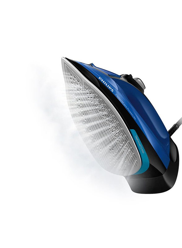 Philips PerfectCare Steam Iron, 2500W, GC3920, Black/Blue