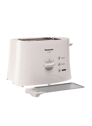 Panasonic Electric Pop-Up Toaster, 680W, NT-GP1, White