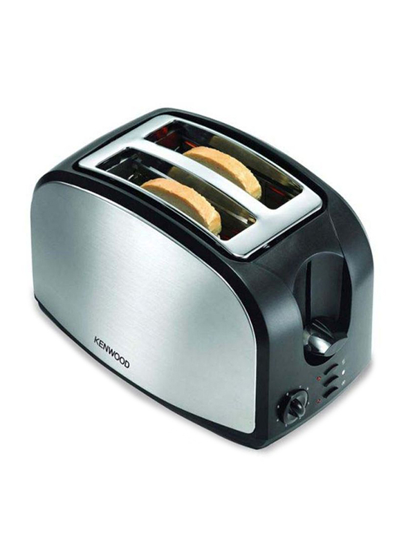 Kenwood 2-Slice Electric Toaster, 900W, TCM01.A0BK, Black/Silver