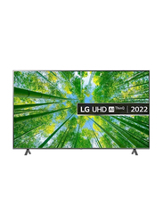 LG 75-Inch Flat Smart 4K HDR LED TV, 75UQ80006LD, Black