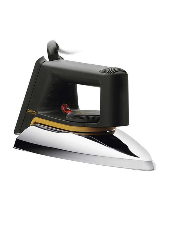 Philips Dry Iron, 1000W, HD1172/07, Black/Silver