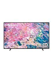 Samsung 75-Inch Flat Smart TV 4K HDR QLED TV, QA75Q60BAUXZN, Black