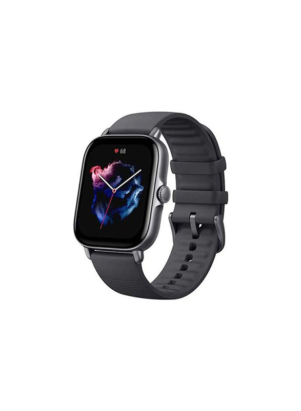 

Amazfit GTS 3 - 44mm Smartwatch, GPS, Graphite Black