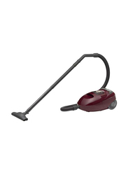Hitachi Canister Vacuum Cleaner, 5L, 1600W, CVW160024CBSWR, Red/Black
