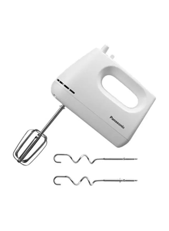 Panasonic Plastic Electric Hand Mixer with Whisk, 175W, MK-GH3, White