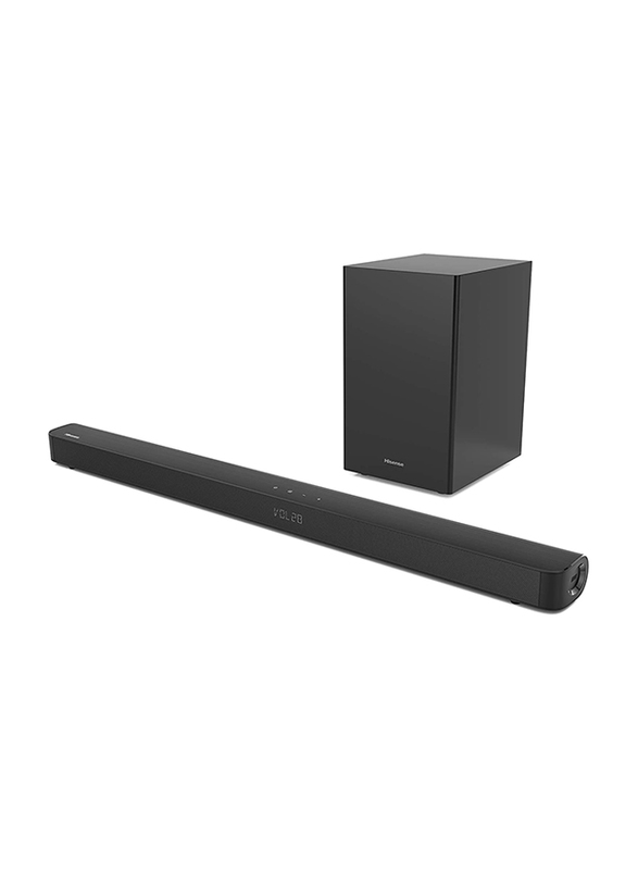 

Hisense 2.1Ch Soundbar, Hs212F, Black