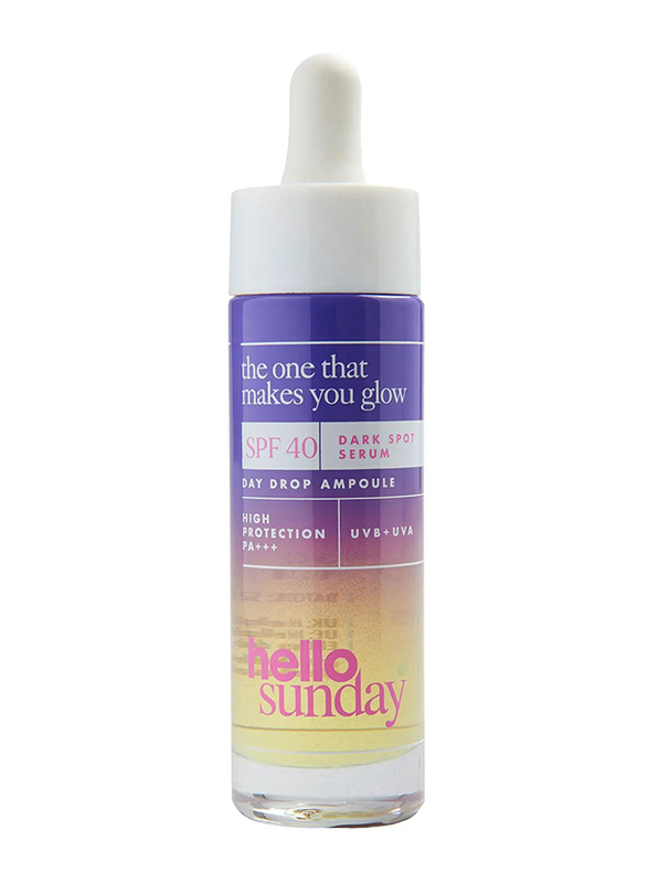 

Hello Sunday The One That Makes You Glow Dark Spot Serum SPF 40, 30ml