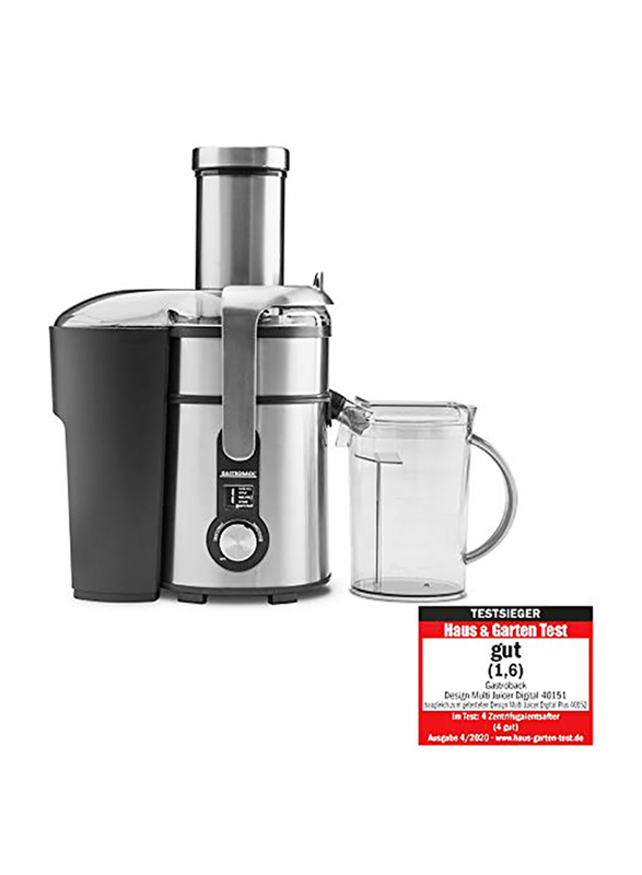 Gastroback Design Multi Juicer, 1300W, 40151, Silver/Black