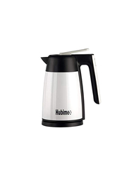 Hubimex 1.7L Stainless Steel Thermos Electric Kettle, White