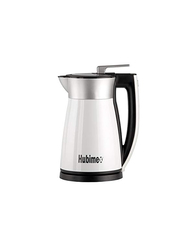 Hubimex 1.5L Stainless Steel Thermos Electric Kettle, White