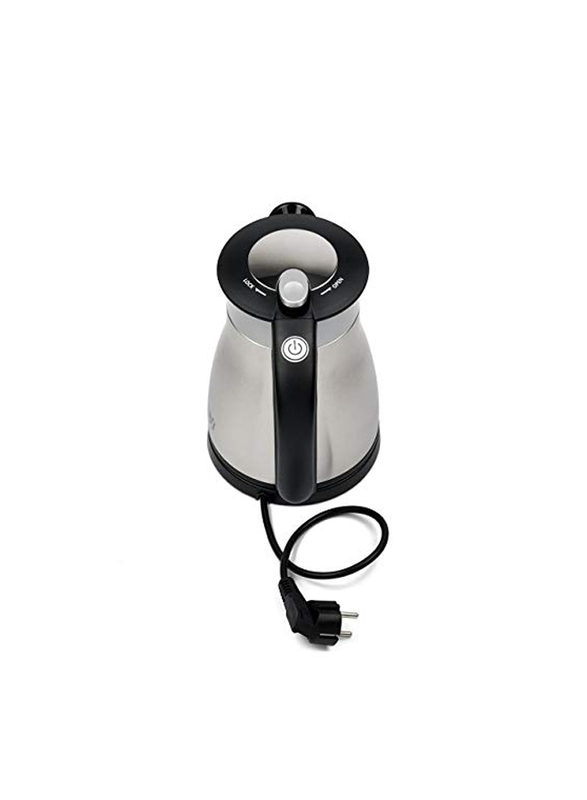 Hubimex 1.2L Stainless Steel Thermos Electric Kettle, Silver