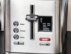 Gastroback Design Digital 2s Toaster, 800W, Silver