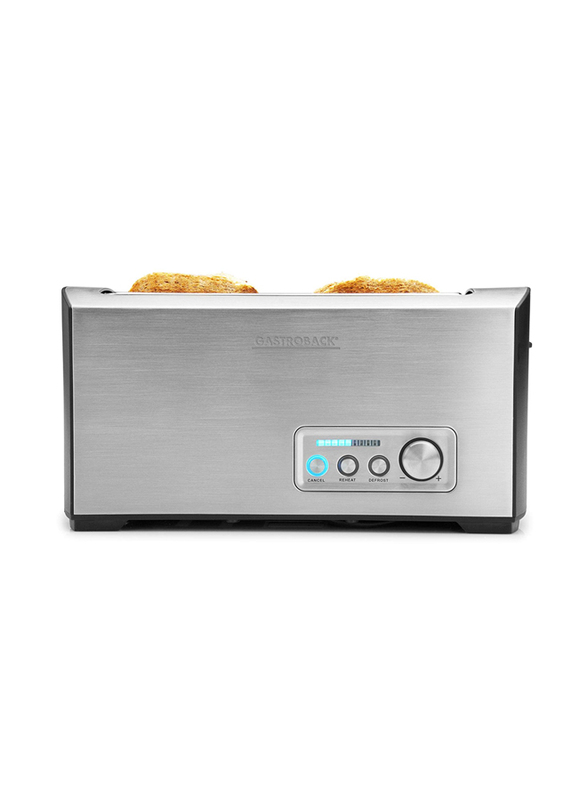 Gastroback Design Toaster Pro 4s, Silver