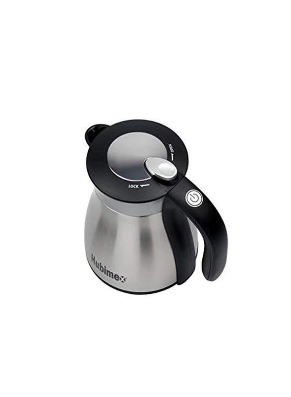 Hubimex 1.2L Stainless Steel Thermos Electric Kettle, Silver