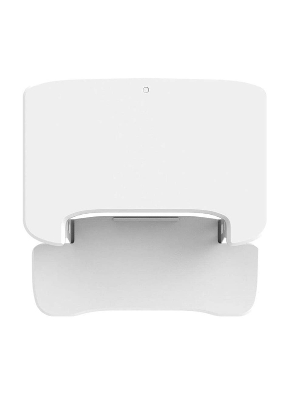 Efurnit Ergonomic Adjustable Sit-Standing Workstation Desktop for 33 inch Series, White