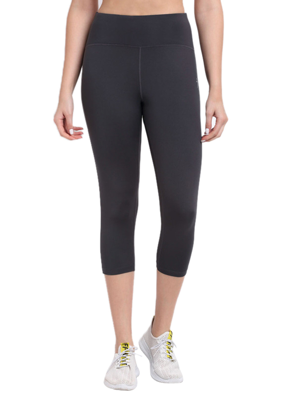

Incite 3/4th Training Capri for Women, M, Grey