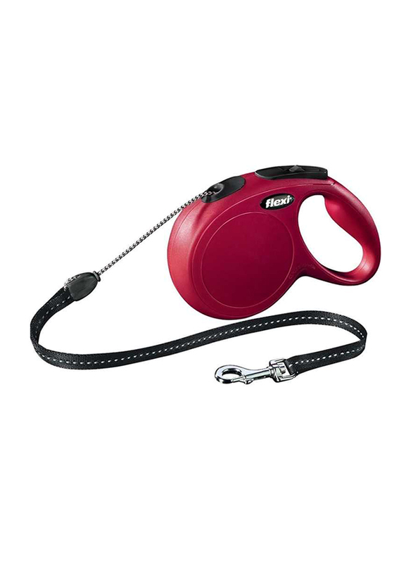 

Flexi New Classic Cord, Medium, 8m, Red