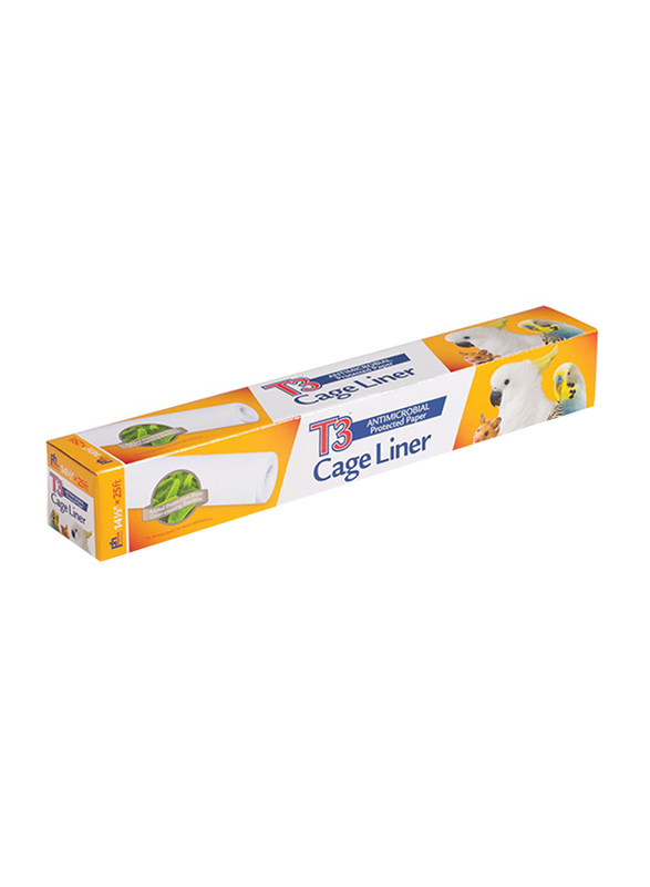 

Prevue Box Liners Paper Cage Liner, 14.5 x 25inch, White
