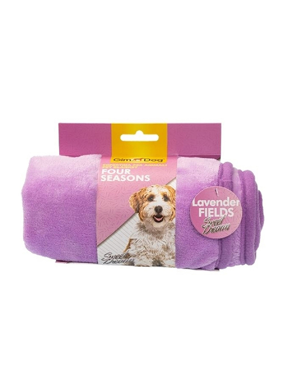 

Gimborn Gimdog Copertina Four Seasons Pet Blanket, 60 x 90, Lavender Fields