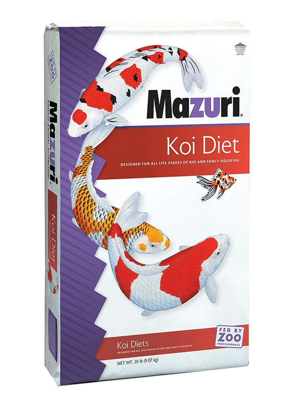 

Mazuri Koi Fish Platinum Nuggets Dry Food, 20 Lb.