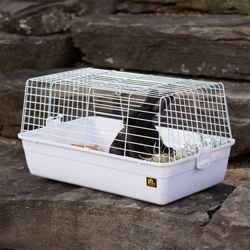 

Prevue Carina Rabbit Cage, Small, Gray/White