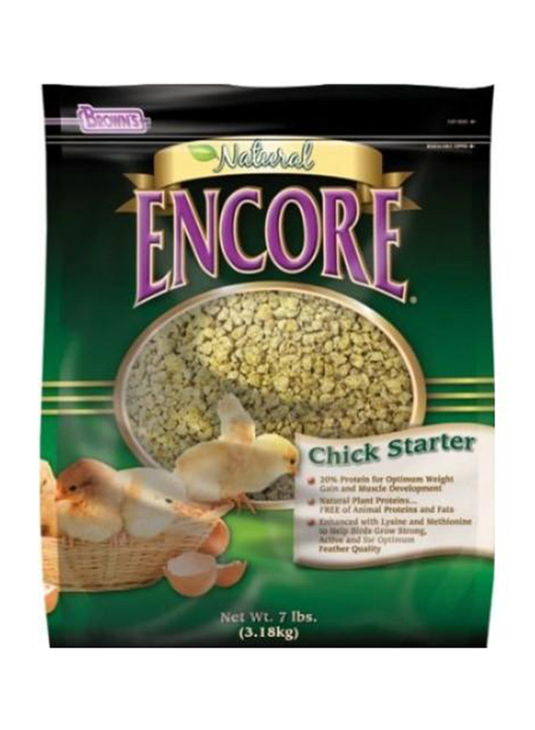 

Browns Encore Natural Chick Starter Daily Diet Bird Dry Food, 3.18Kg