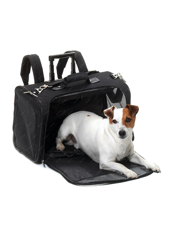 

Karlie Pet Smart Trolley Bag, 52 x 26 x 34cm, Black