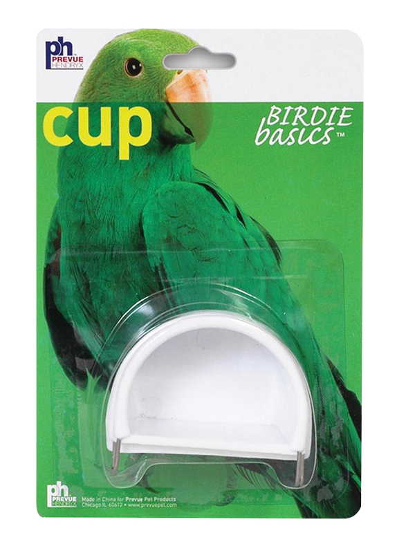 

Prevue Hanging Plastic Cup, Small, White