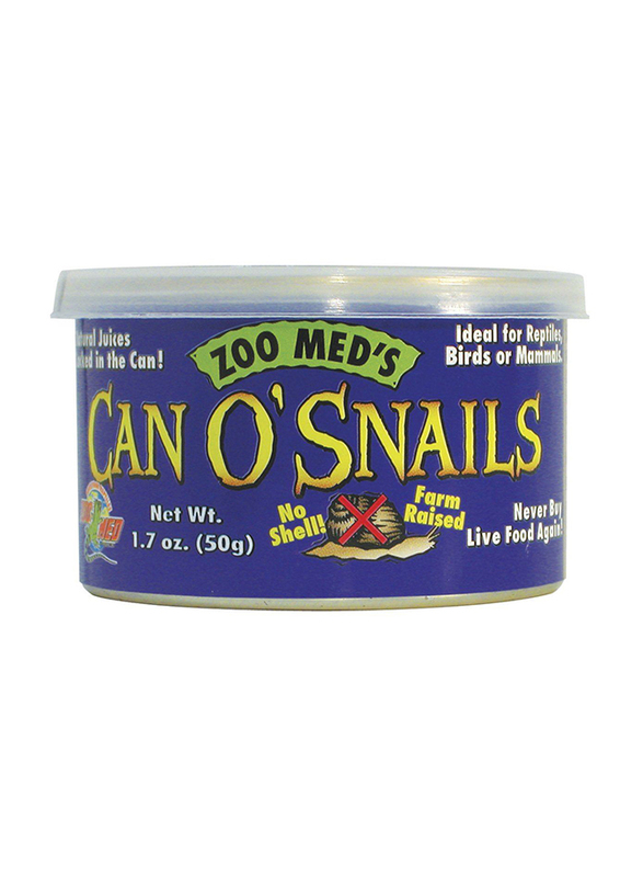 

Zoo Med Can O' Snails Dry Reptile Food, 1.7oz