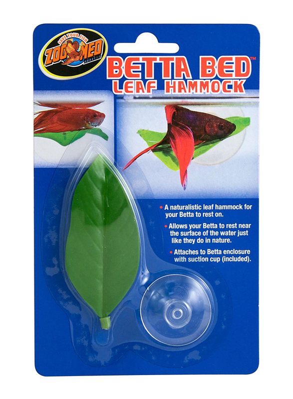 

Zoo Med Betta Bed Leaf Hammock, Green