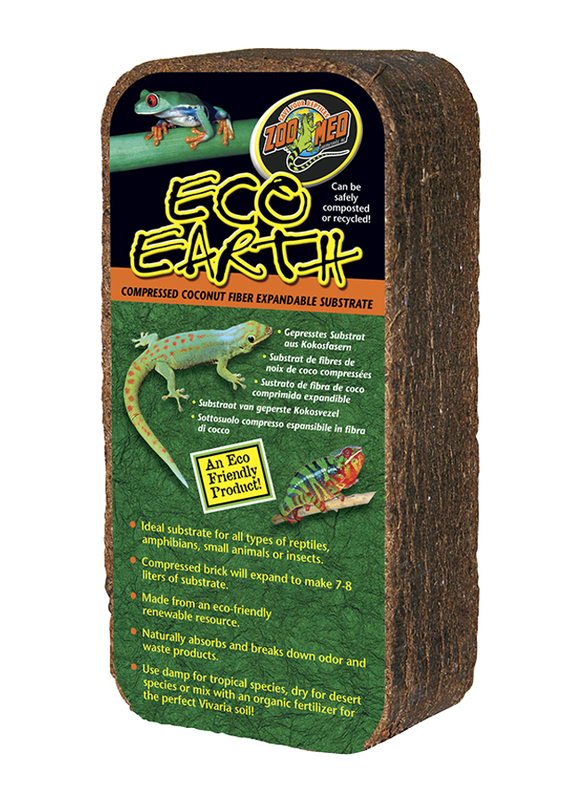 

Zoo Med Eco Earth Reptile Brick, Brown