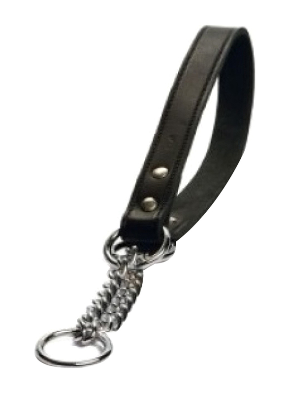 

Beeztees Choker with Chain for Dogs, 55 x 25cm, Black/Silver