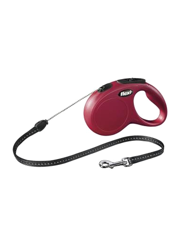 

Flexi New Classic Cord, Small, 5m, Red