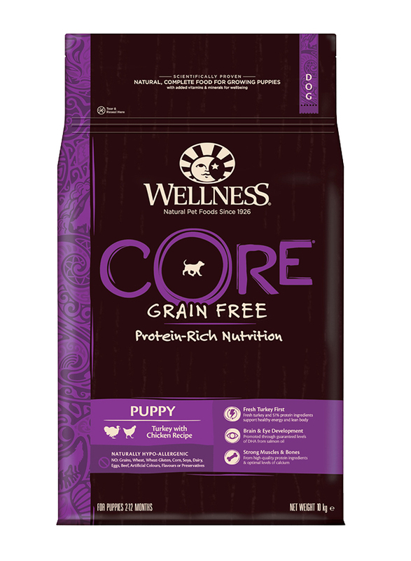 

Wellness Core Small-Medium Breed Puppy Original Turkey with Chicken Dog Dry Food, 10Kg