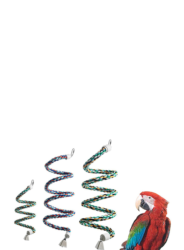 

Karlie Twister Cotton Perch, 15mm, Small, Multicolour