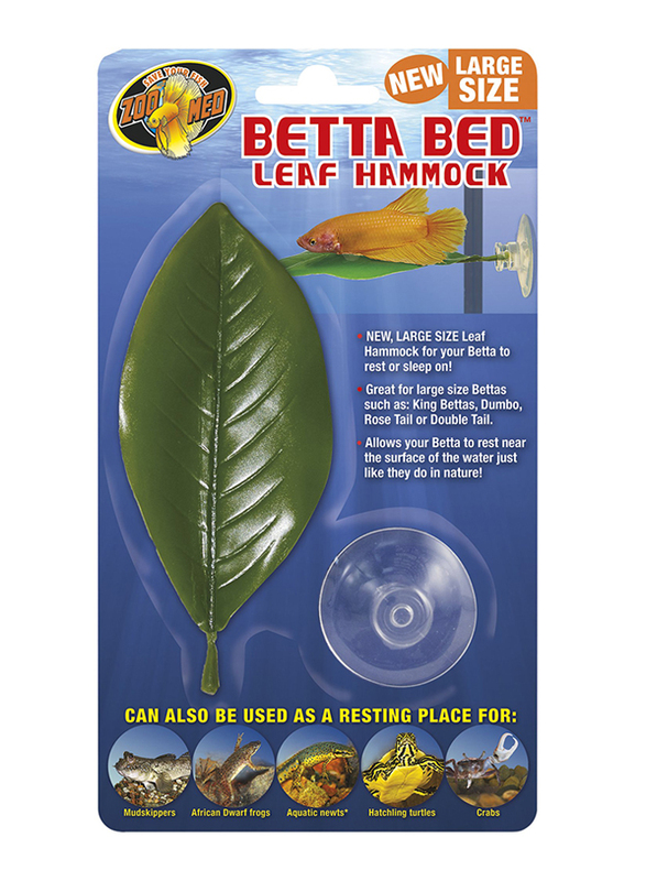 

Zoo Med Betta Leaf, Large, Green