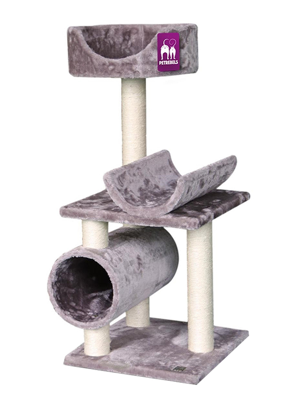 

PETREBELS Cheap Bastards Portland 92 Cat Scratching Post, Cappuccino