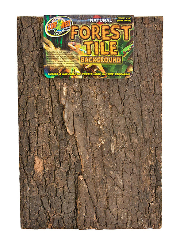

Zoo Med NT-2 Nat Cork Tile Background, Brown