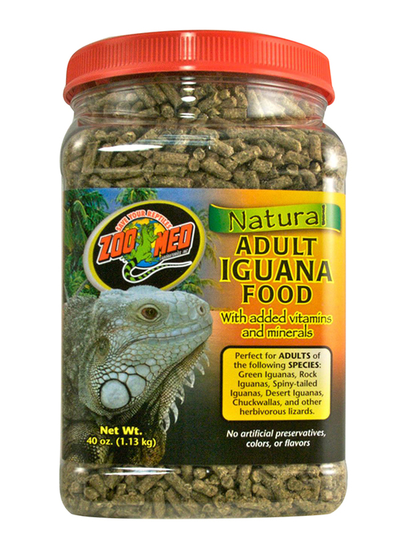 

Zoo Med Natural Adult Dry Iguana Food, 40oz