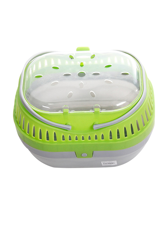 

Pawise Small Pet Carrier, Large, Green/Grey