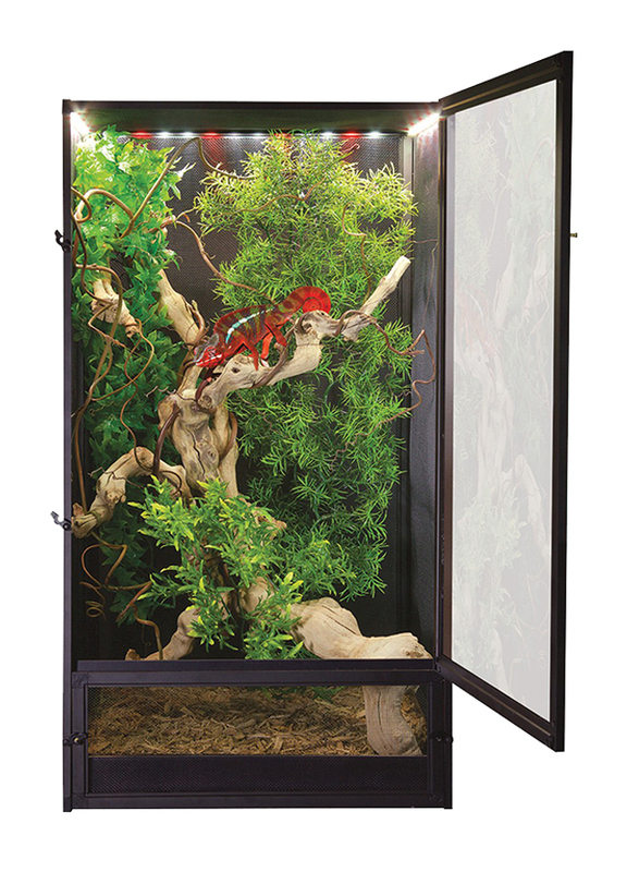 

Zoo Med Reptibreeze LED Dlx Screen Cage, Multicolour