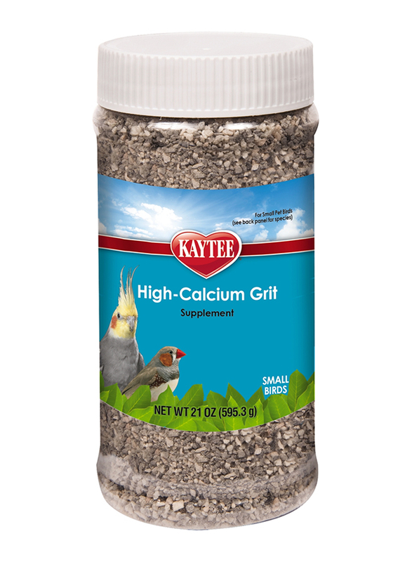 

Kaytee Forti Diet Pro Health Hi-Calcium Grit Supplement for Small Birds, 21oz, Brown