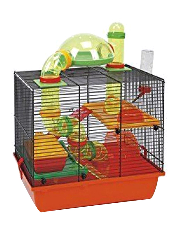 

Beeztees Rocky Rodent Cage, 43 x 28 x 38.5cm, Black